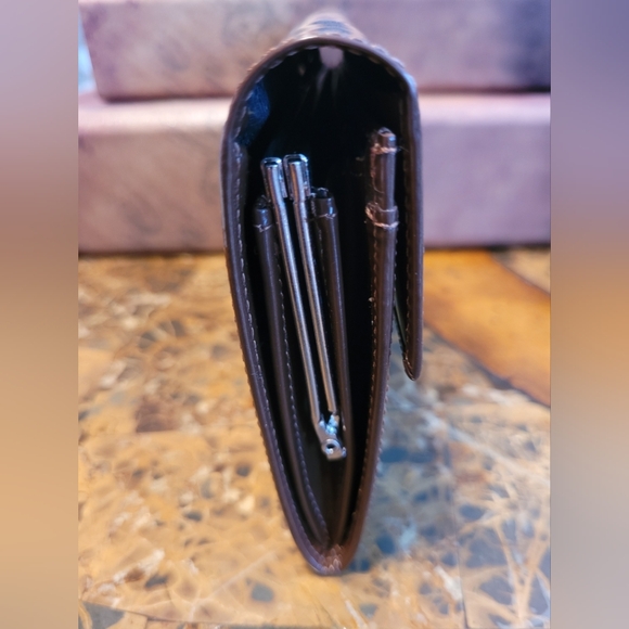 Versace Brown Leather Men's Bag - Picture 3 of 6